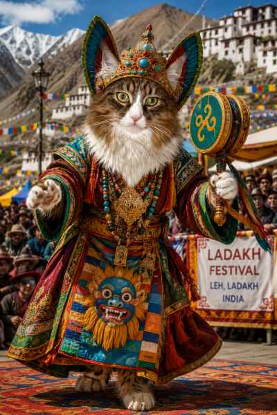 Maine Coon in de Mystieke Himalaya