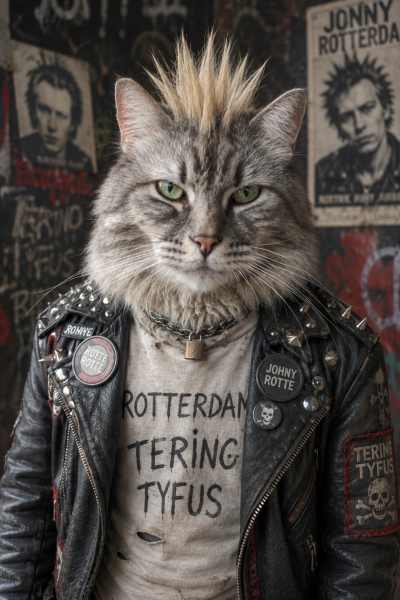 Jack de Punker, Rebel met Snorharen.