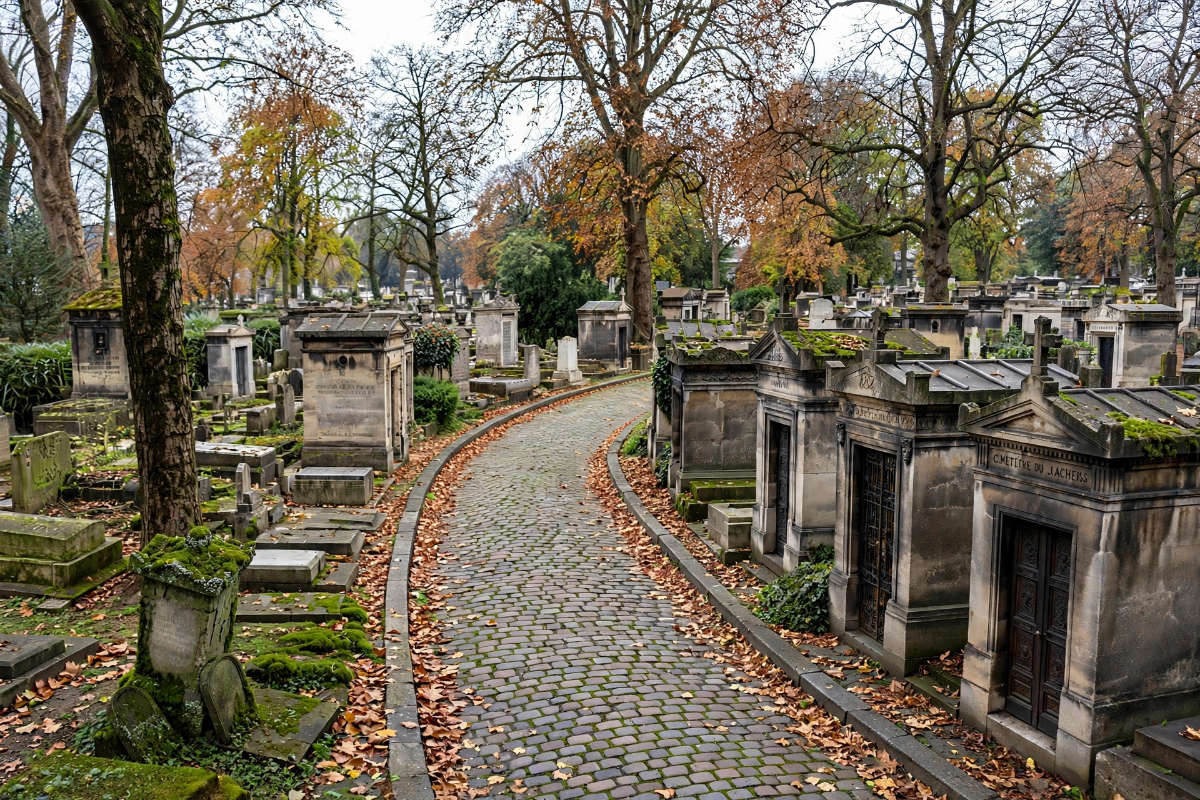Cimetière du Père-Lachaise Parijs.