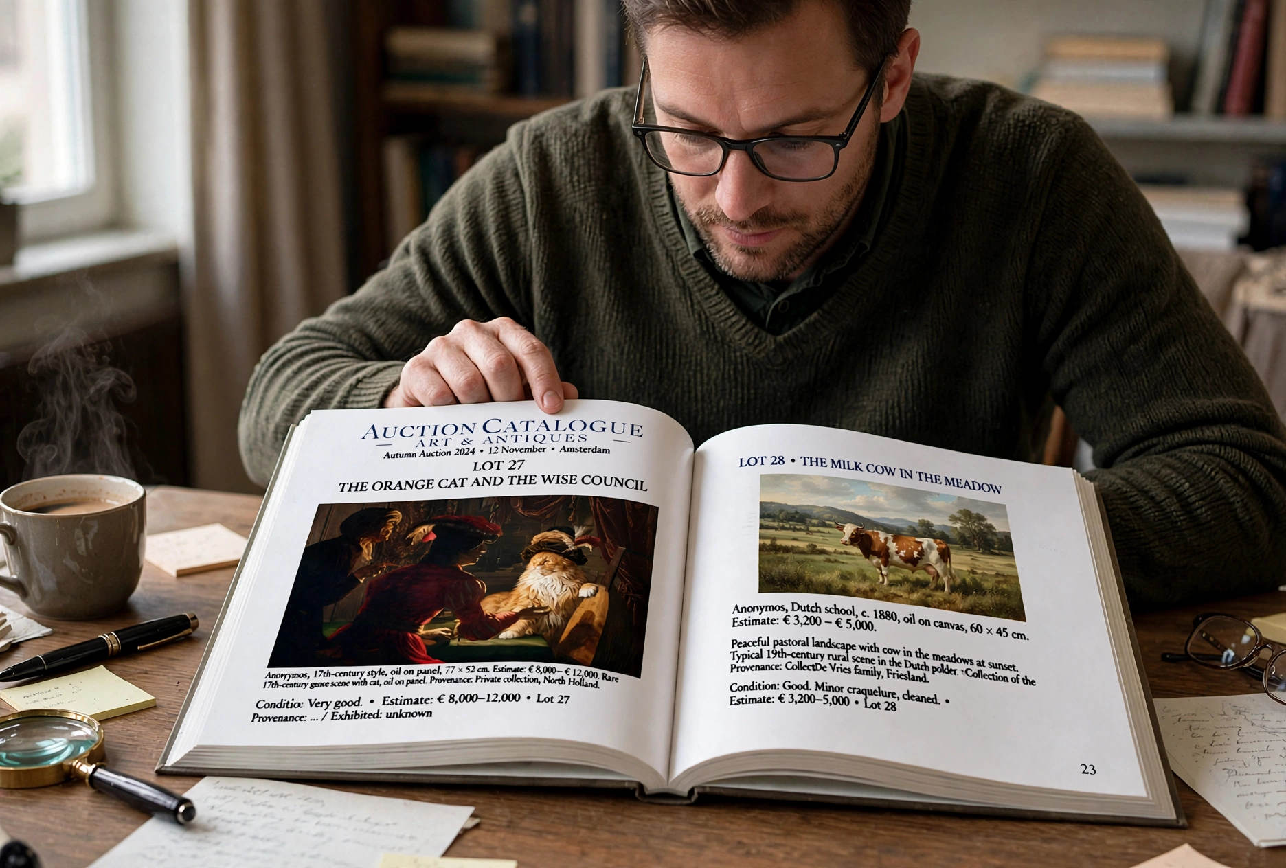 de Bemiddelaar in de catalogus