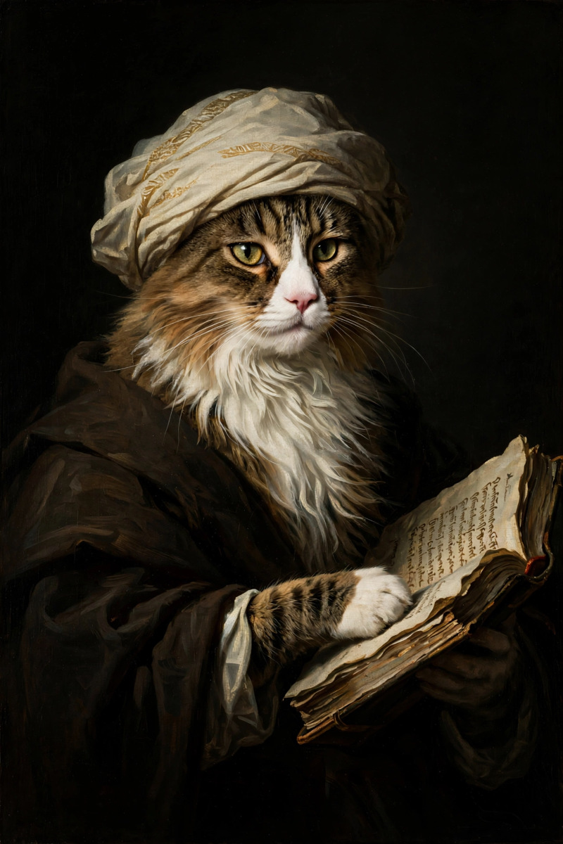 Apollo van Rijn leest een boek