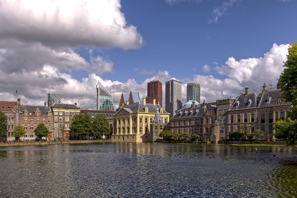 Het centrum van de macht was ook in de 17de eeuw in het Binnenhof in Den Haag.