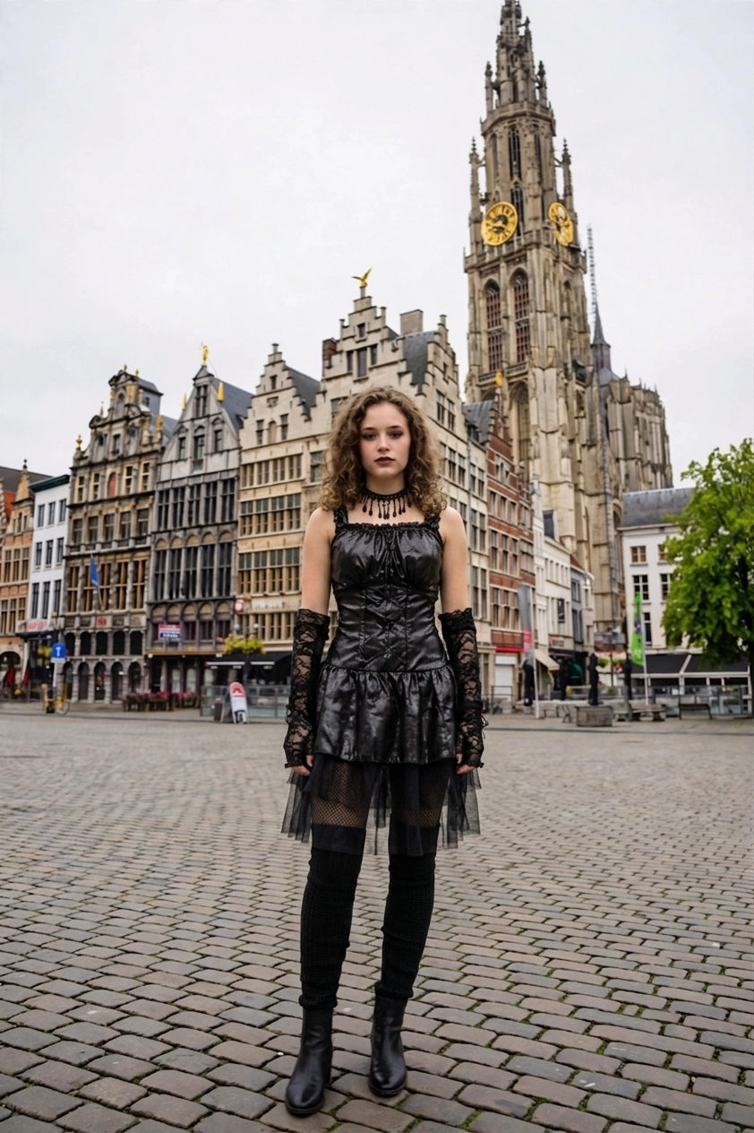 Jessica in Antwerpen.