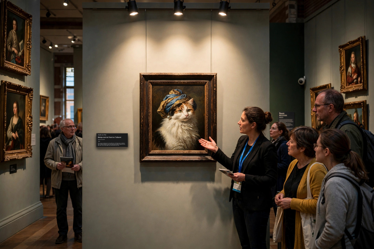Meisje met de Parel en Tulband in het Rijksmuseum