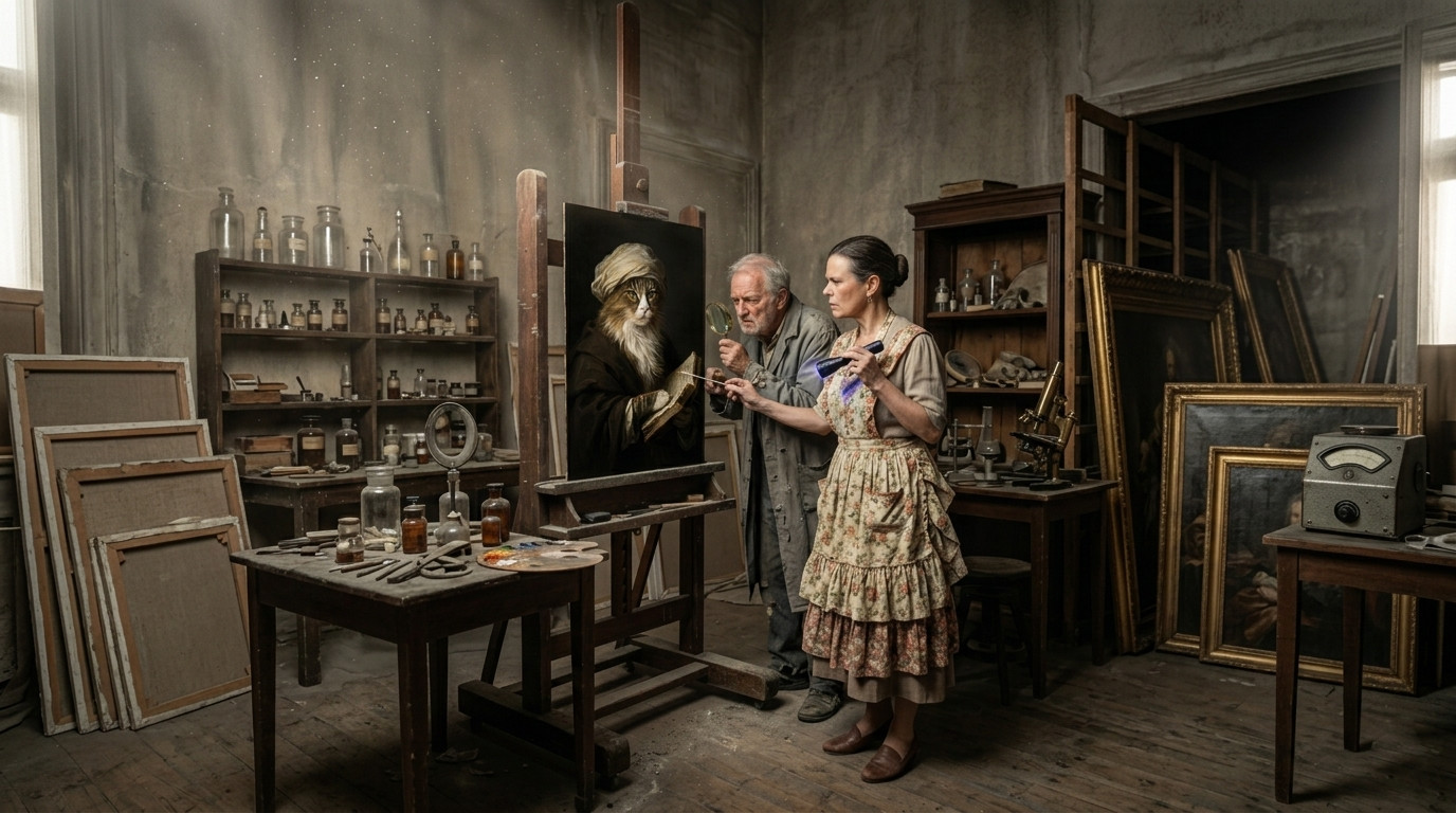 onderzoek in het Rijksmuseum Amsterdam