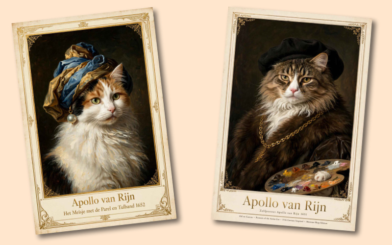 Posters van Apollo en Pluisje