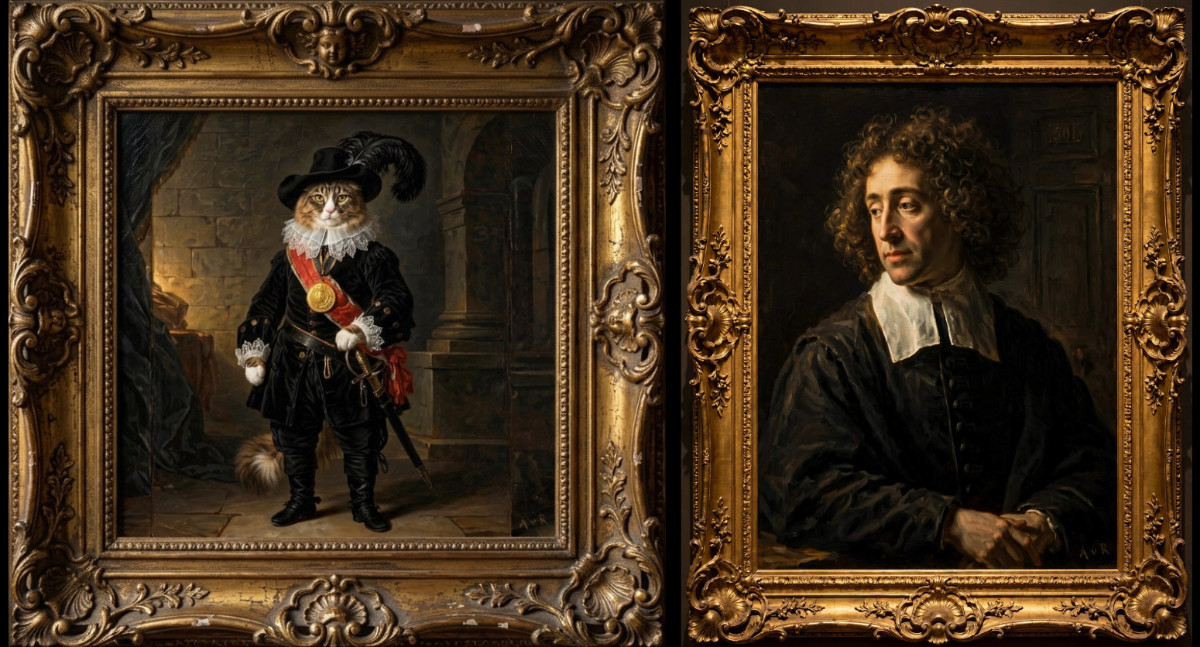 De twee schilderije van Apollo in schutterskledij en Portret van Spinoza eindelijk gevonden..