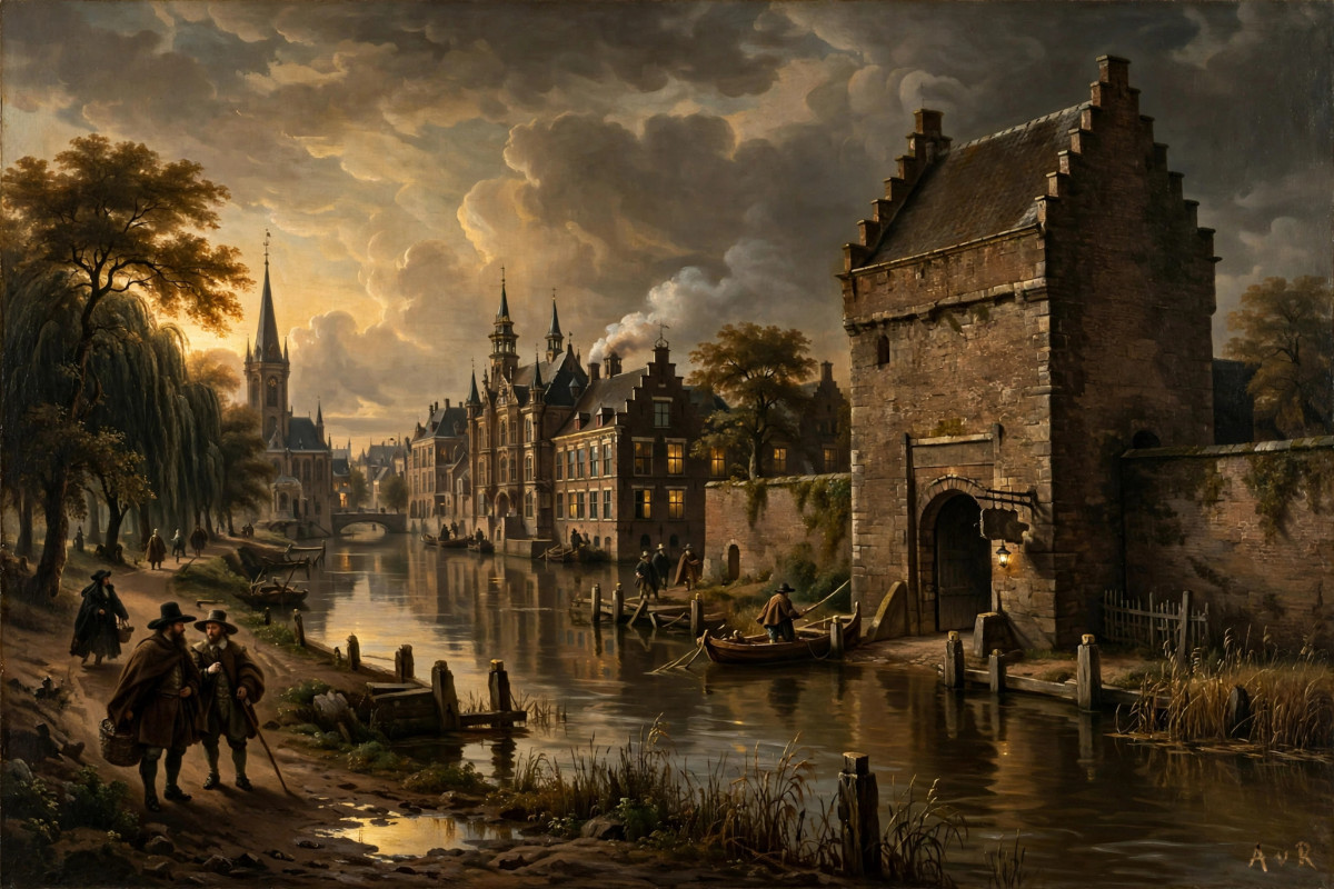 Apollo van Rijn - Spui Den Haag.