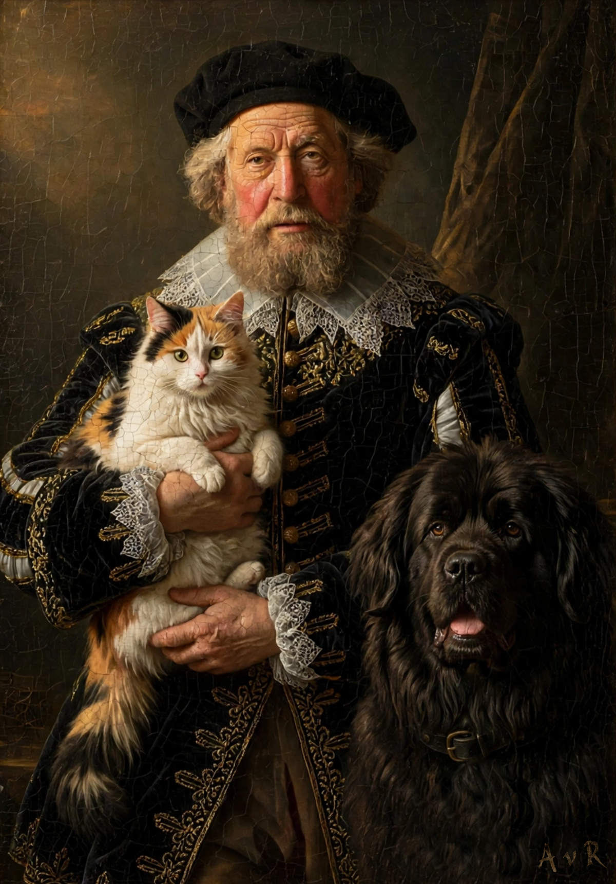 Apollo van Rijn - Staatsieportret Hendrik Haringh.