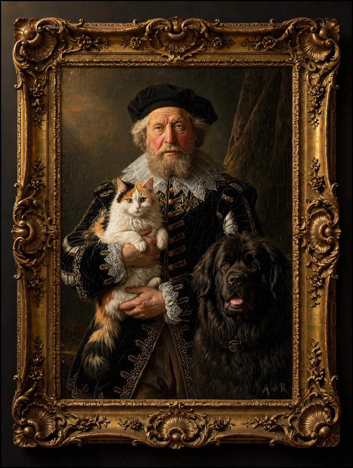 Staatsieportret Hendrik Haringh.
