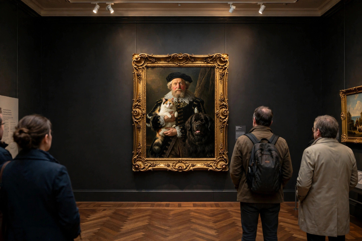 Staatsieportret Hendrik Haringh in de National Gallery of Art in Washington, D.C.